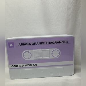Ariana Grande Fragrances God Is A Woman Casette Tin Box Empty